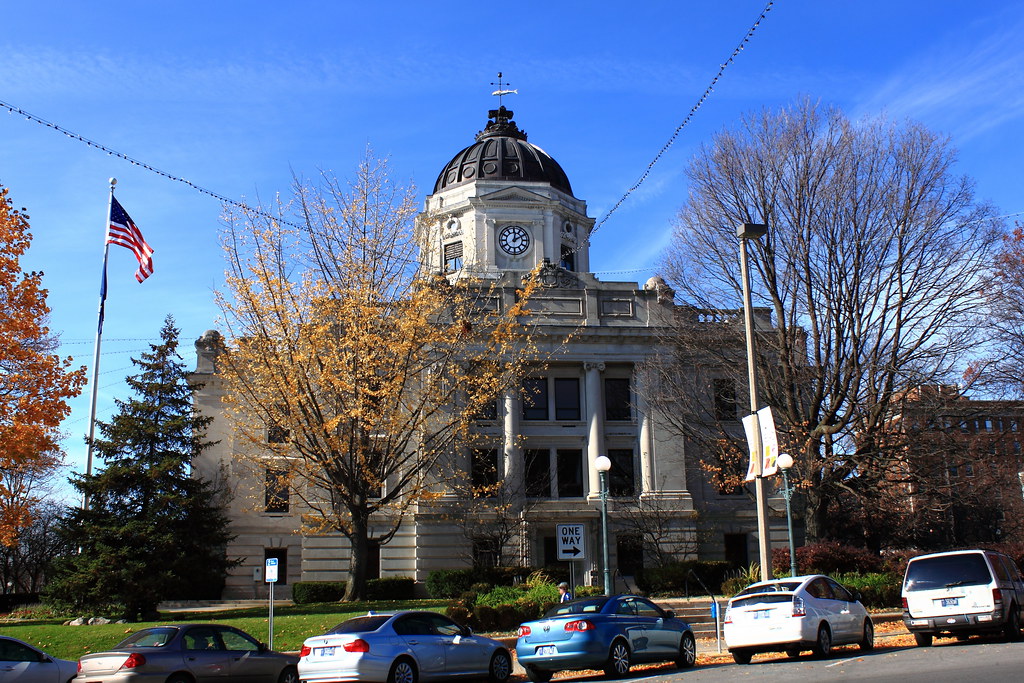 Monroe County Court House Bloomington, Indiana July 5, 1… Flickr