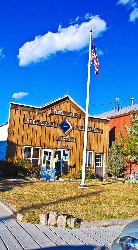 Town Hall Nederland, Colorado 10/21/2011 Nederland, Co… Flickr