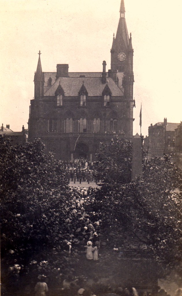 Preston Town Hall A view from the Post Office Preston Digital