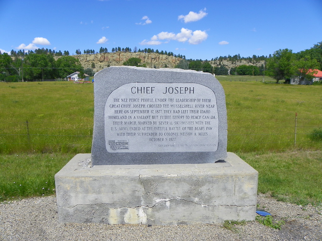 Chief Joseph Monument Ryegate, Golden Valley County, Monta… Flickr