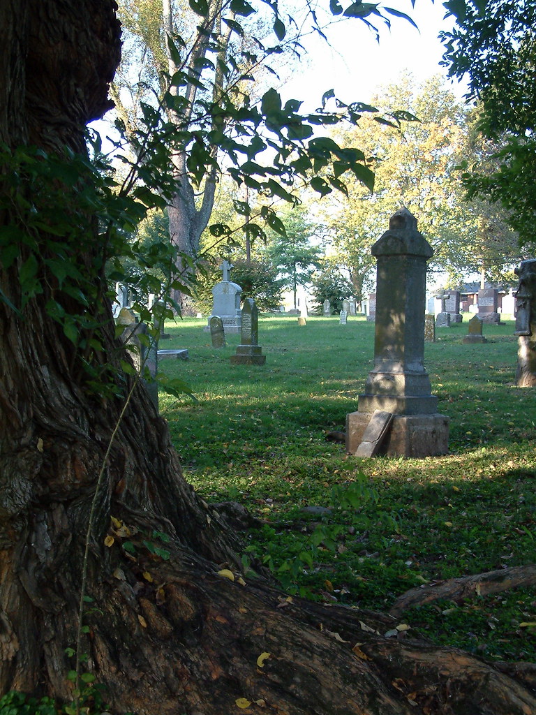 October at the Old Lorimier Cemetery in Cape Girardeau, Missouri 1 a