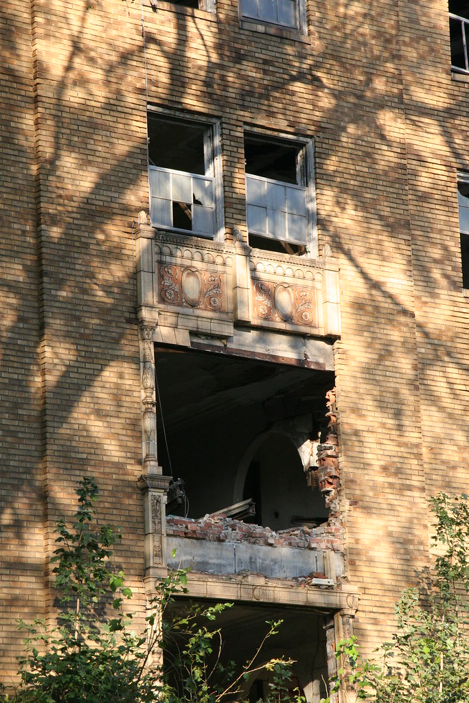 Gary Indiana Detail Ambassador Apartment building Raymond Cunningham