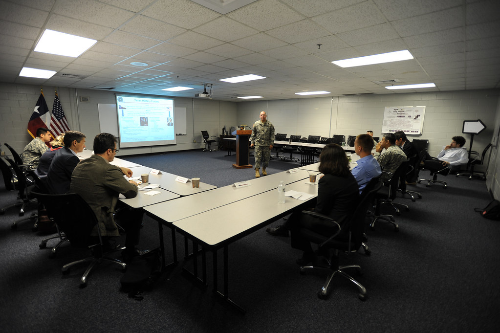 IVLP visit to Camp Mabry Members of the International Visi… Flickr