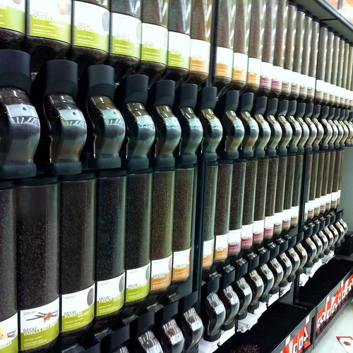 Coffee at WinCo Coffee wall at WinCo Troy Sturgill Flickr