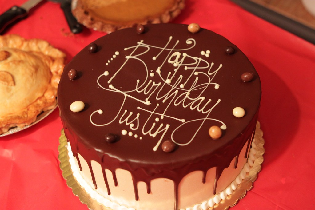 Happy Birthday Justin! (Cake is not a lie, was in fact exc… Flickr