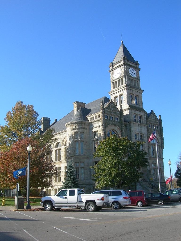 Union County Courthouse LIberty, Indiana Constructed betwe… Flickr