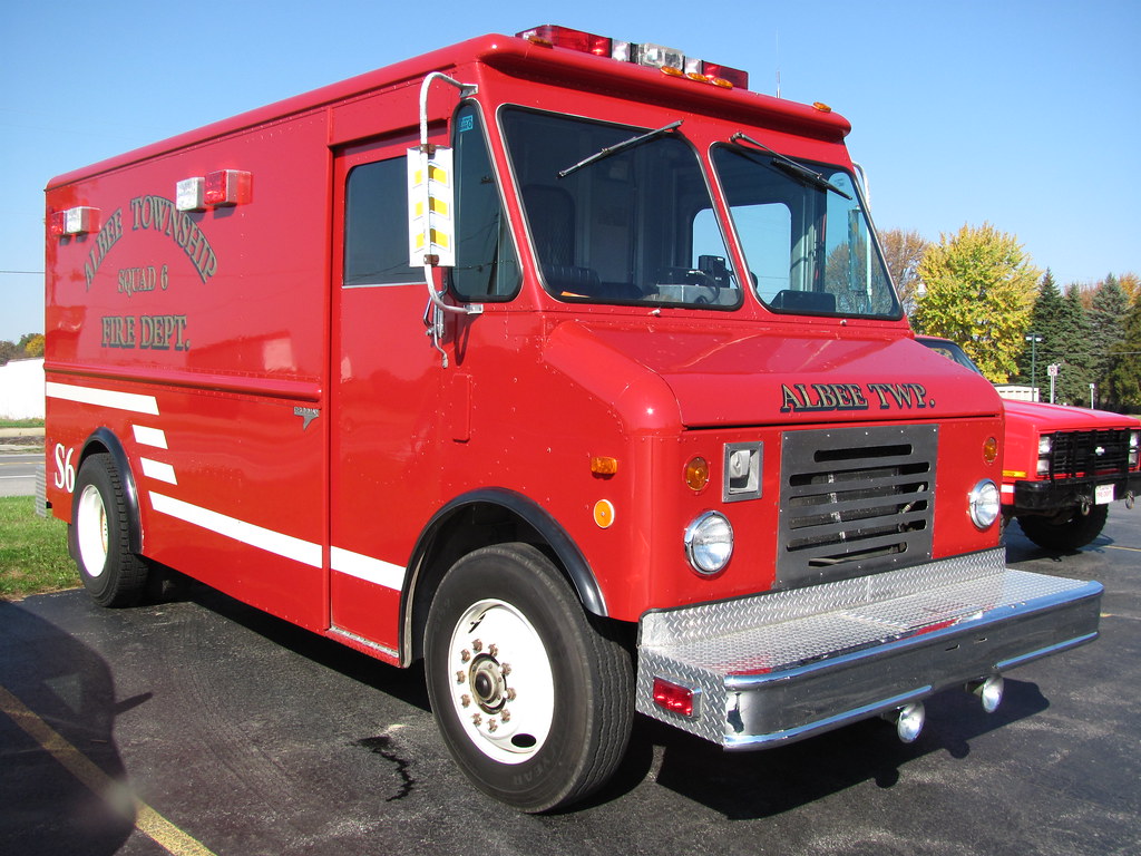 Albee Township, MI Fire Department Squad 6 1989 GMC/Gru… Flickr