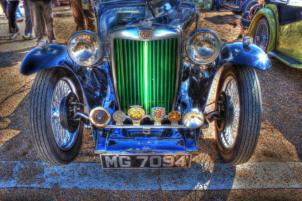 MG classic car RPAS Photography Darren Hagger Flickr