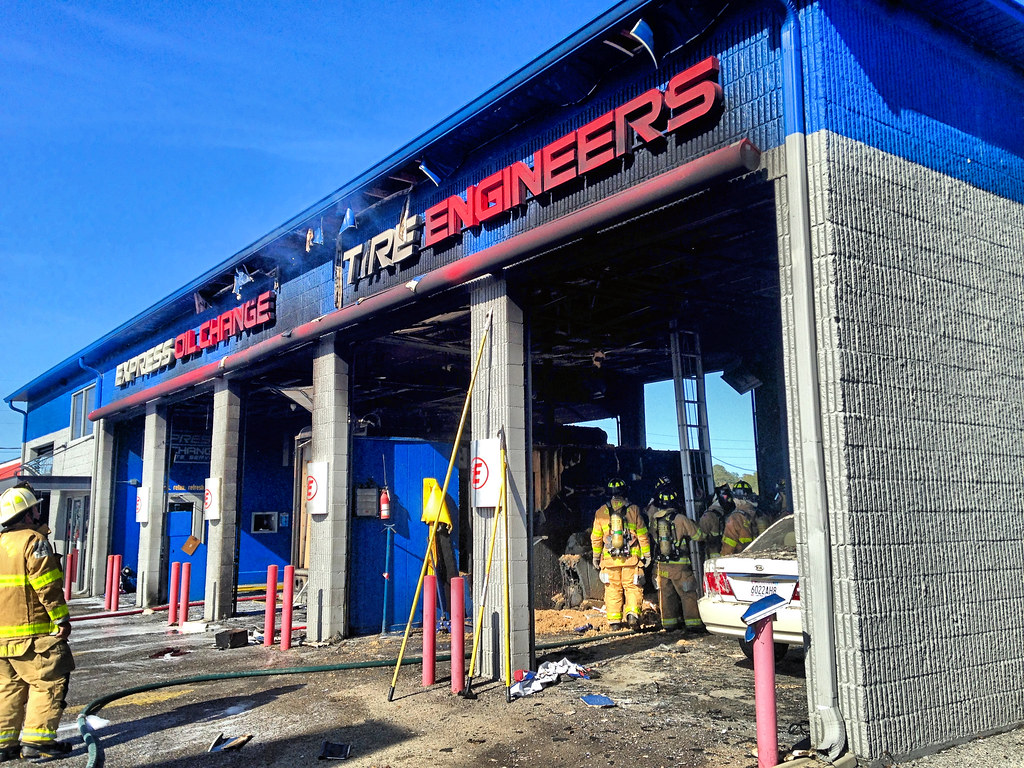 Cullman Express Oil Change Commercial Structure Fire Flickr