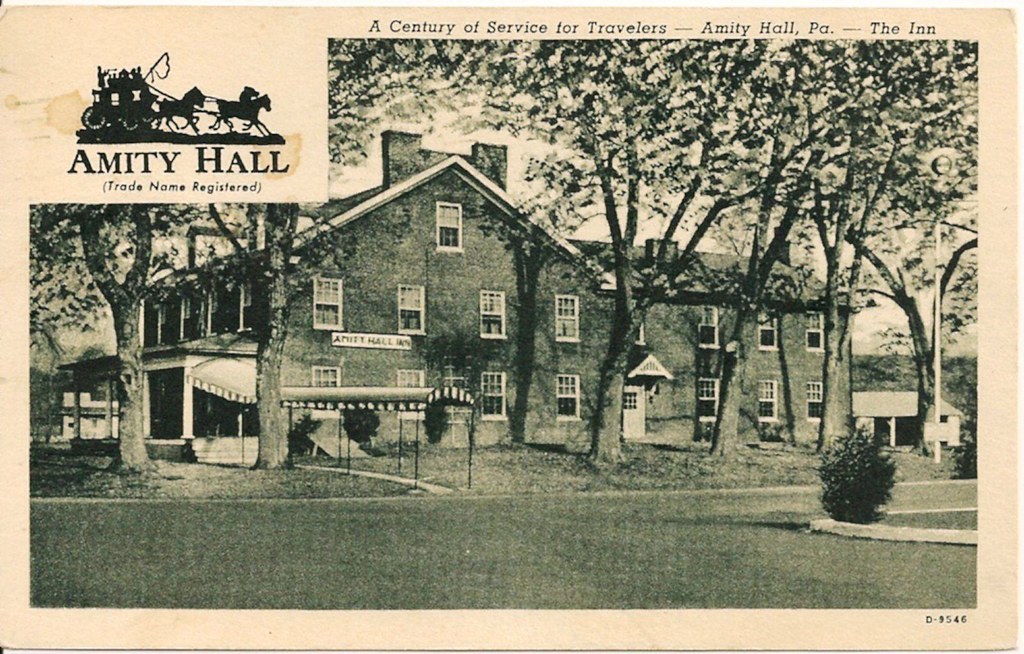 Amity Hall Inn & Motor Lodge Post card from its "hayday".… Flickr
