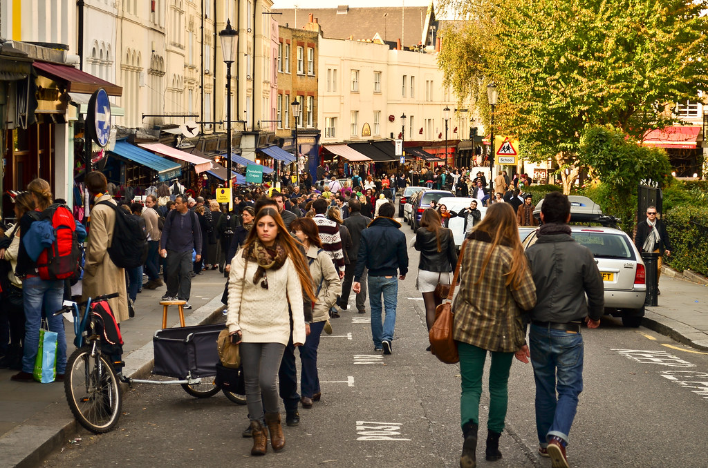 Portobello Road Home of the famous antique market. Garry Knight