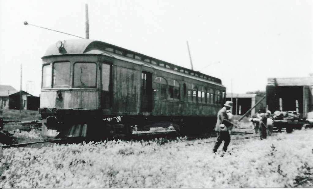 Mason City and Clear Lake Railroad, Mason City, Iowa, Trolley a photo