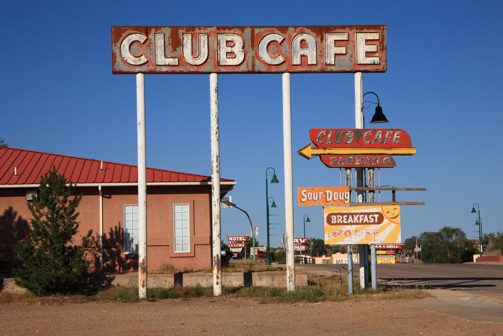 Route 66 Santa Rosa, New Mexico Neon signs for the long … Flickr