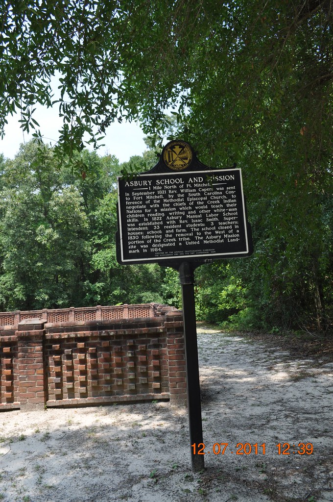 Asbury School and Mission Historic Marker Fort Mitchell Ce… Flickr