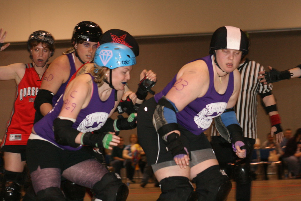 RCRG's Rubber City Renegades Vs. Gem City Roller Girls Flickr