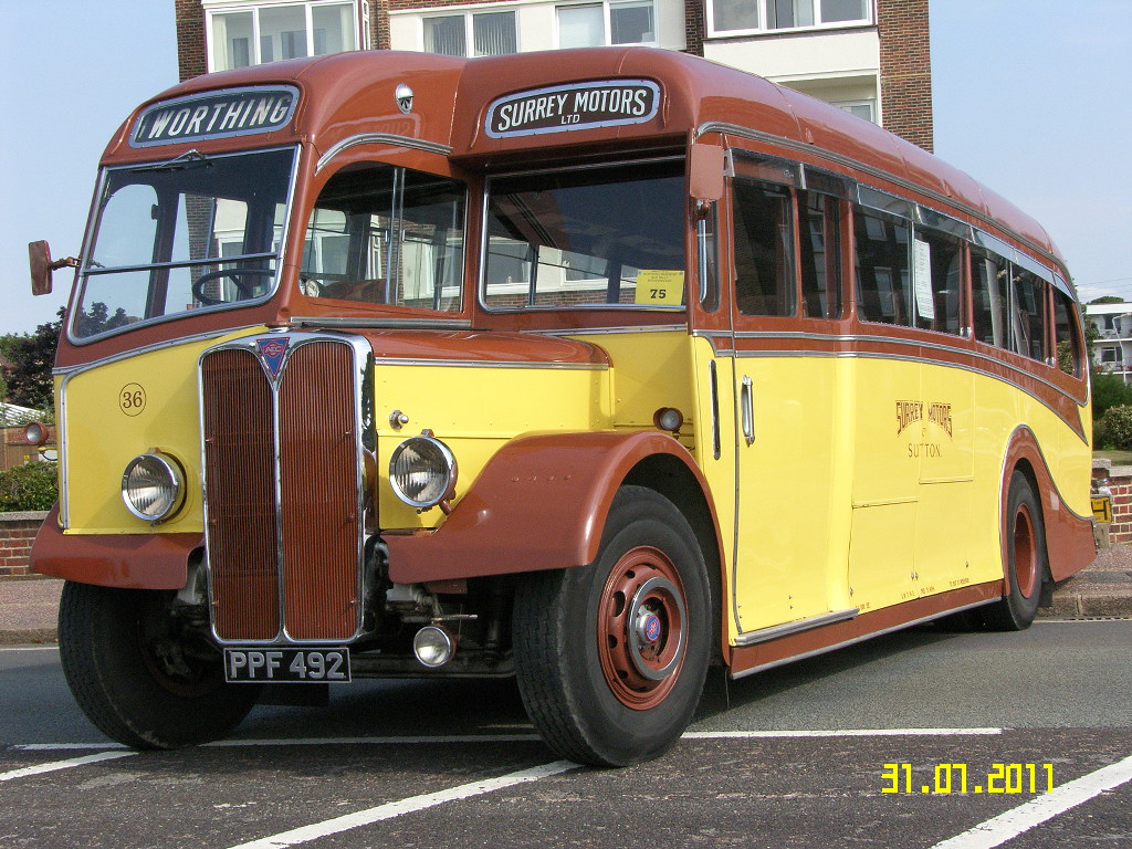 Surrey Motors Ltd(36)PPF 492 2011 Worthing Bus Rally Flickr