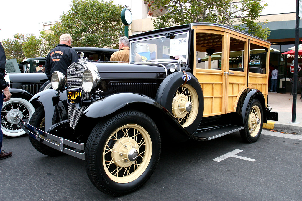 1931 Ford Woody Arroyo Grande Car Show, AG Village. July 3… Brad