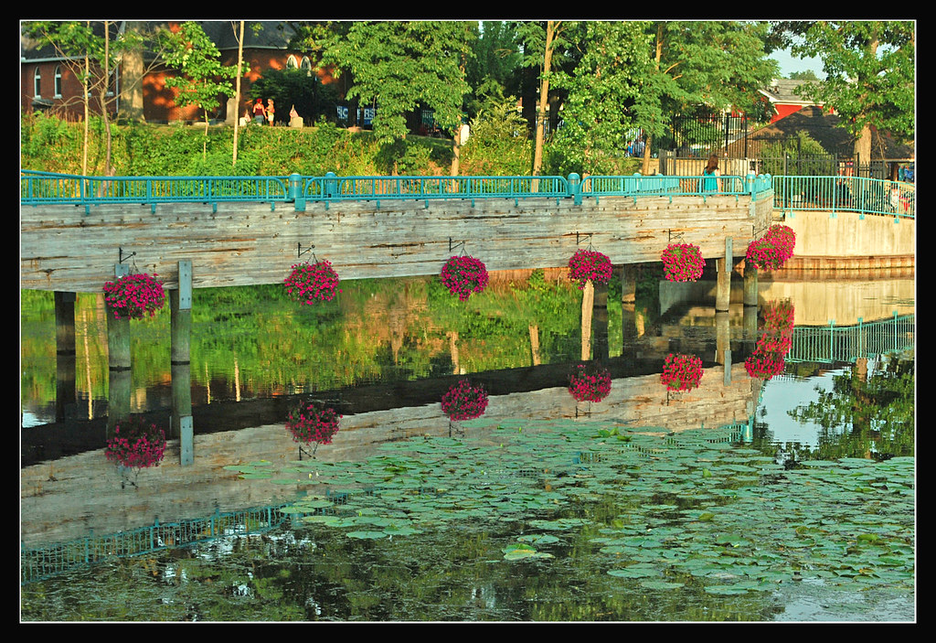 Bridge of Flowers in Brighton, Michigan The Brighton cruis… Flickr