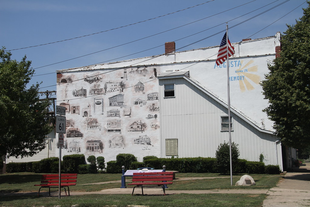 Augusta IL, Mural Art, Augusta Illinois, Hancock County Flickr