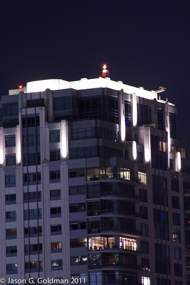 Staggered Lights Westwood, CA at night Jason Goldman Flickr