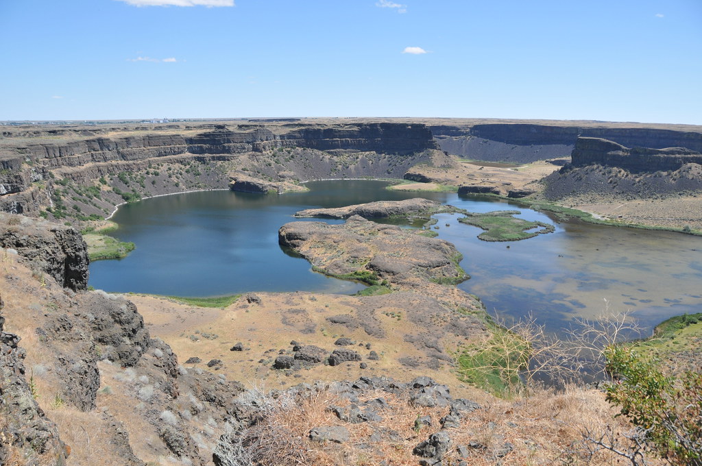 Dry Falls Coulee City Washington State USA Chuck Jensen Flickr