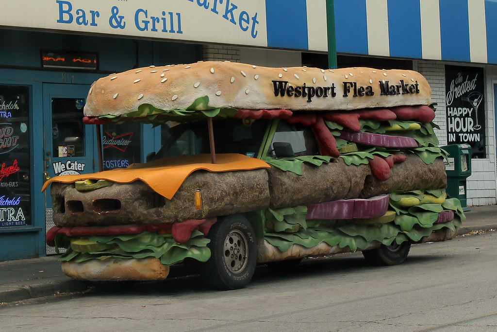 Westport Flea Market's Hamburger Truck Westport Flea Marke… Flickr