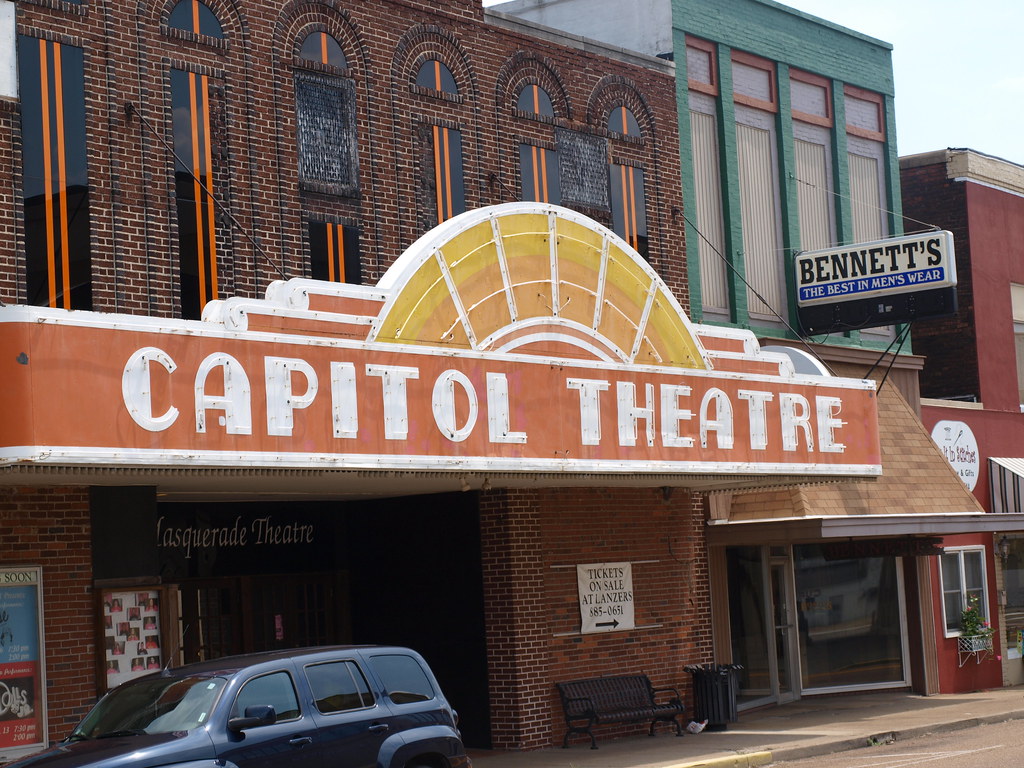 Capitol Theatre sign, Union City, TN Bill Eichelberger Flickr