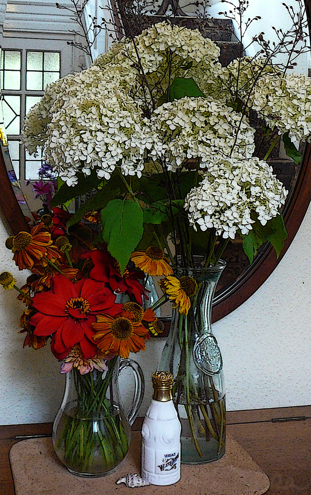 Flowers in the house 16 The roses are mainly past their be… Flickr