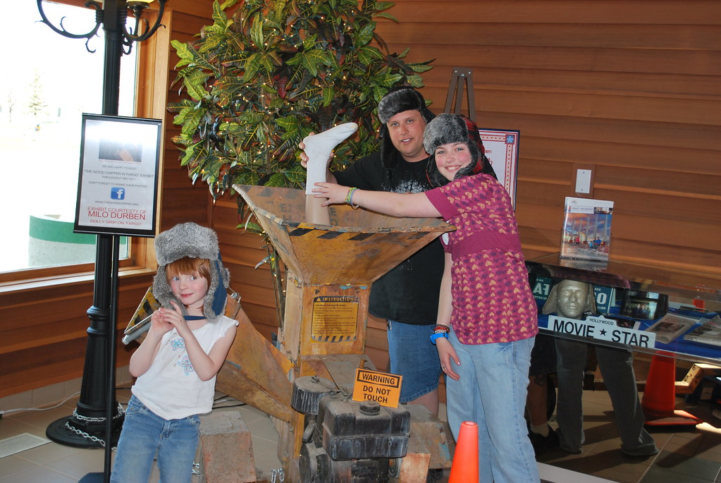 The Wood Chipper Finds a Home in FARGO See the REAL 'FARGO… Flickr