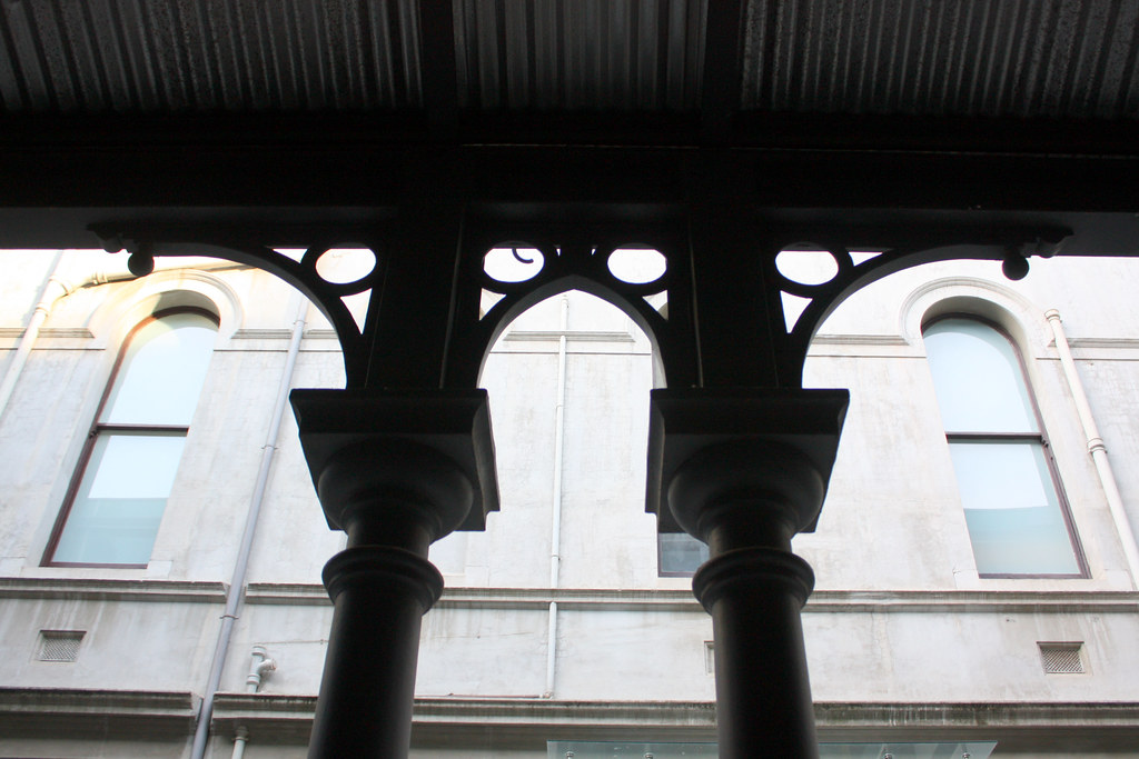 The Records Office, Melbourne, Australia Verandah on the s… Flickr