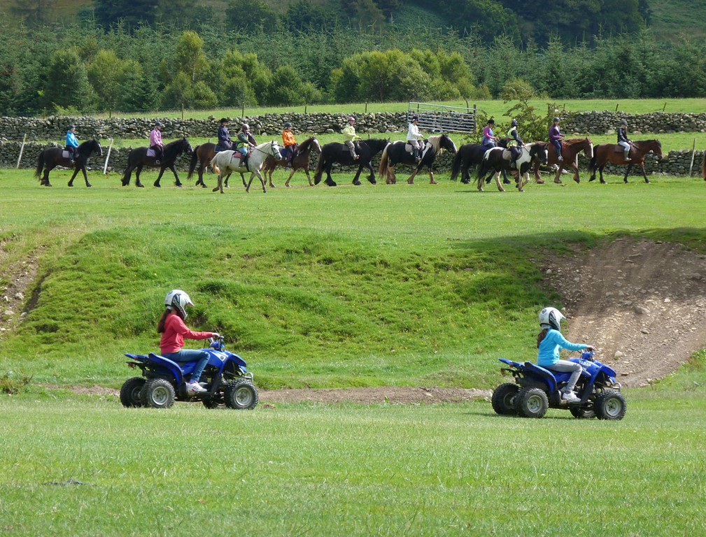 Quad biking Rookin Farm activity centre,Troutbeck. Puerto De Liverpool. Flickr