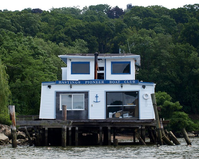 Hastings Pioneer Boat Club, Hudson River, HastingsonHudson, New York