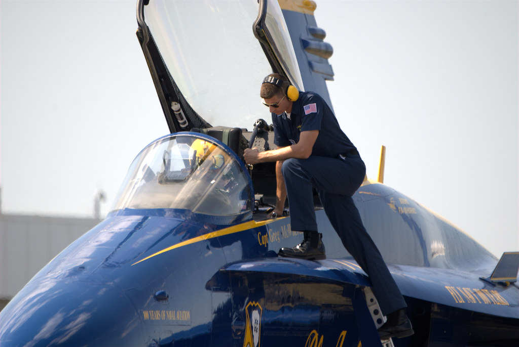 Blue Angels Blue Angels at Rochester International Air Sho… Flickr