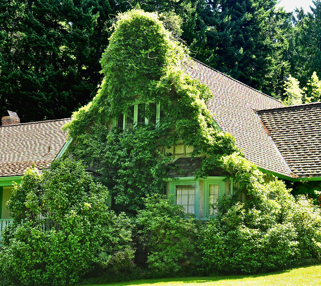 Milner House Background of Milner Gardens & Woodland Horat… Flickr