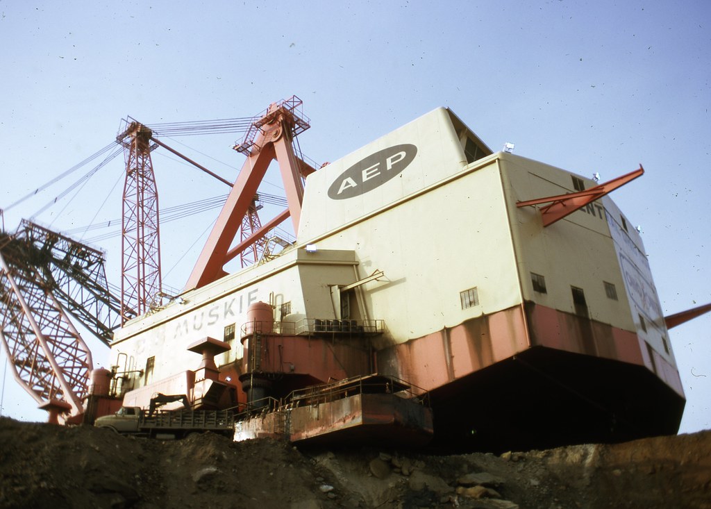 Big Muskie Dragline, Ohio, December 1970 During the job wh… Flickr