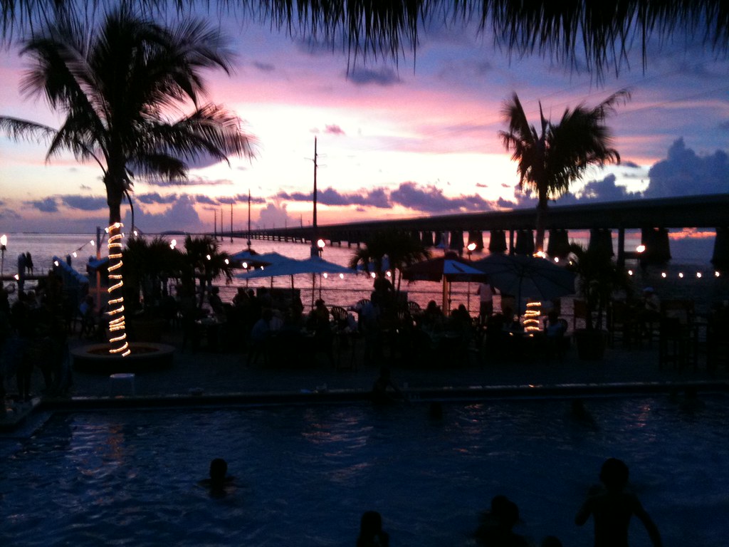 Sunset Grille Marathon, 7 Mile Bridge, Florida Keys wh… Flickr
