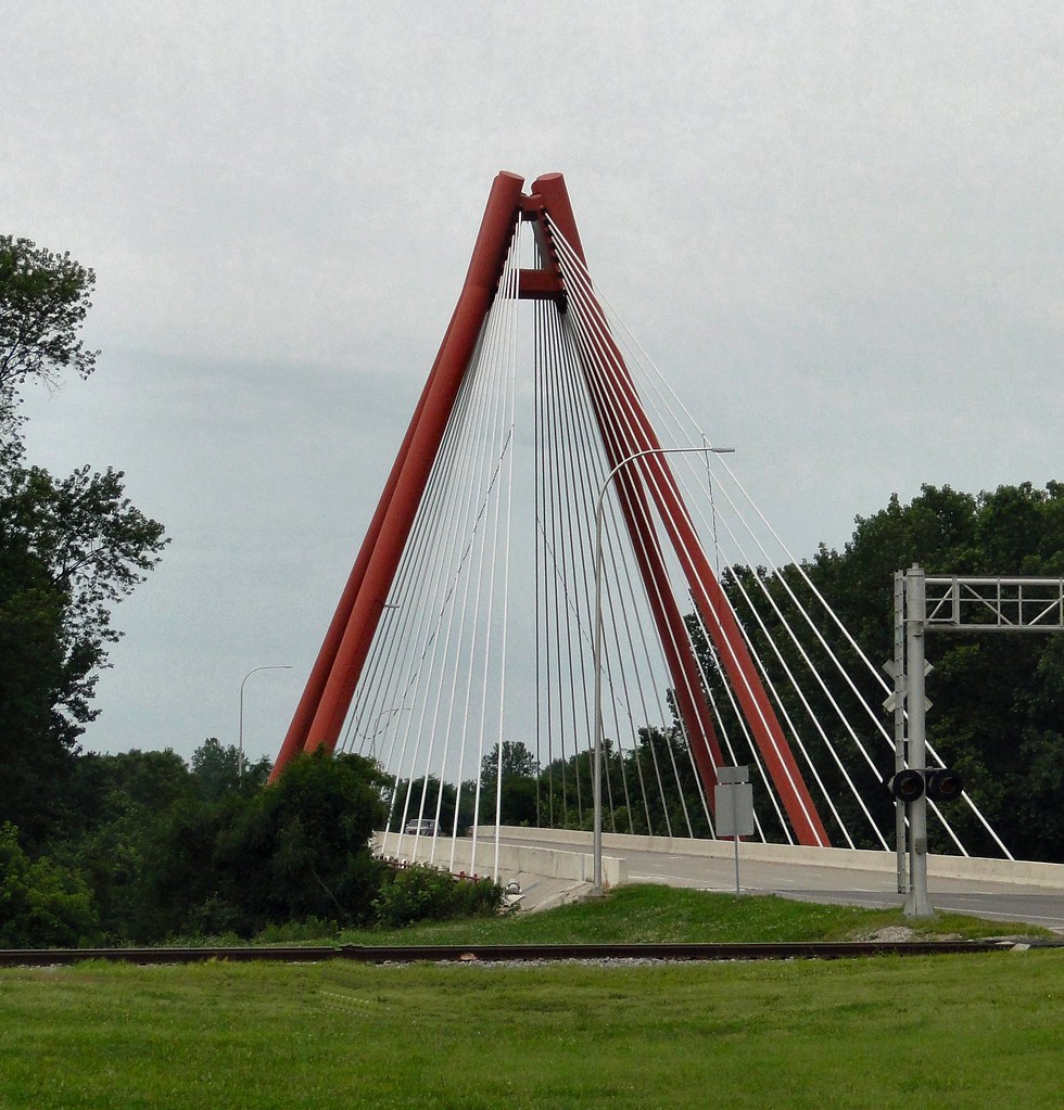 White River Bridge One of the unique bridges in Columbus, … Flickr
