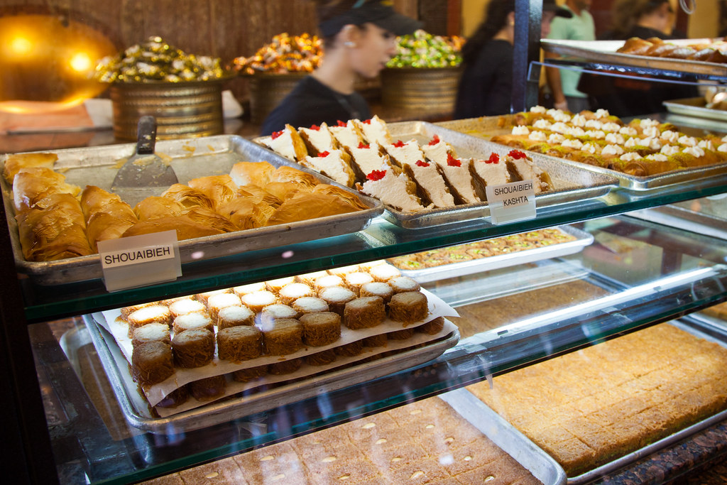 Arabic sweets At Shatila Bakery and Cafe in Dearborn, Mich… Omar