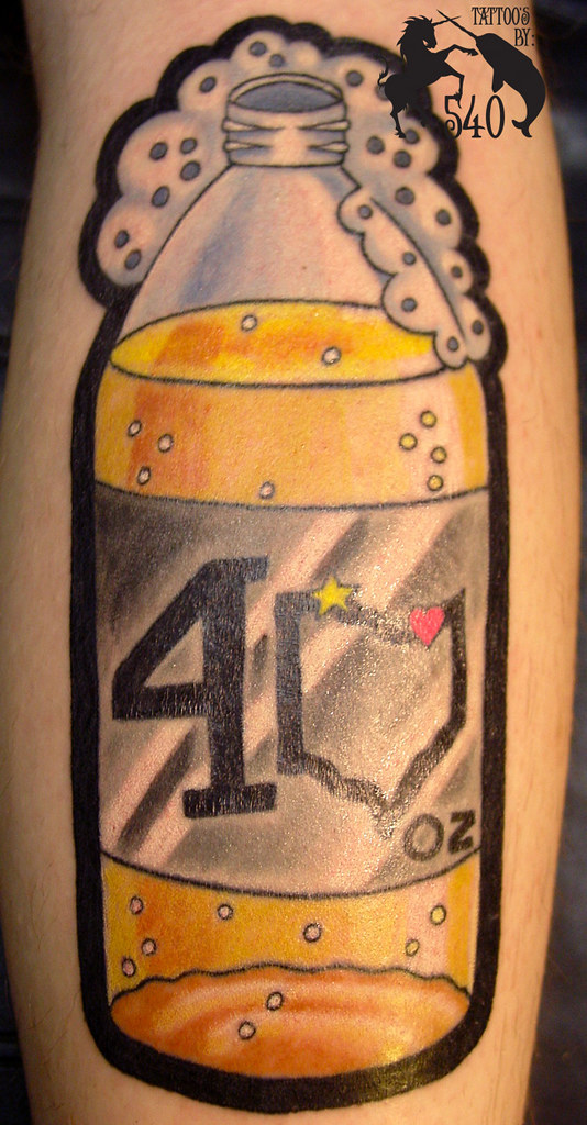 40 Oz | Tattoo By 540 Www.iatattoo.com | 540 | Flickr 1024_x_534_jpg