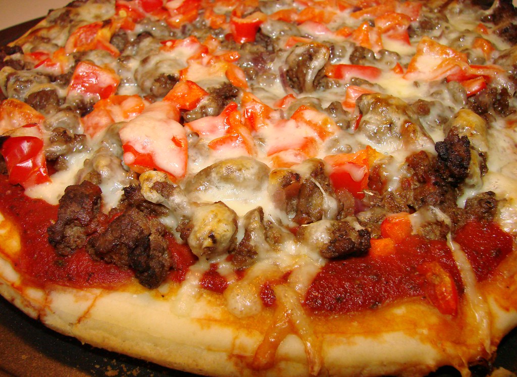 Ground Beef Pizza France