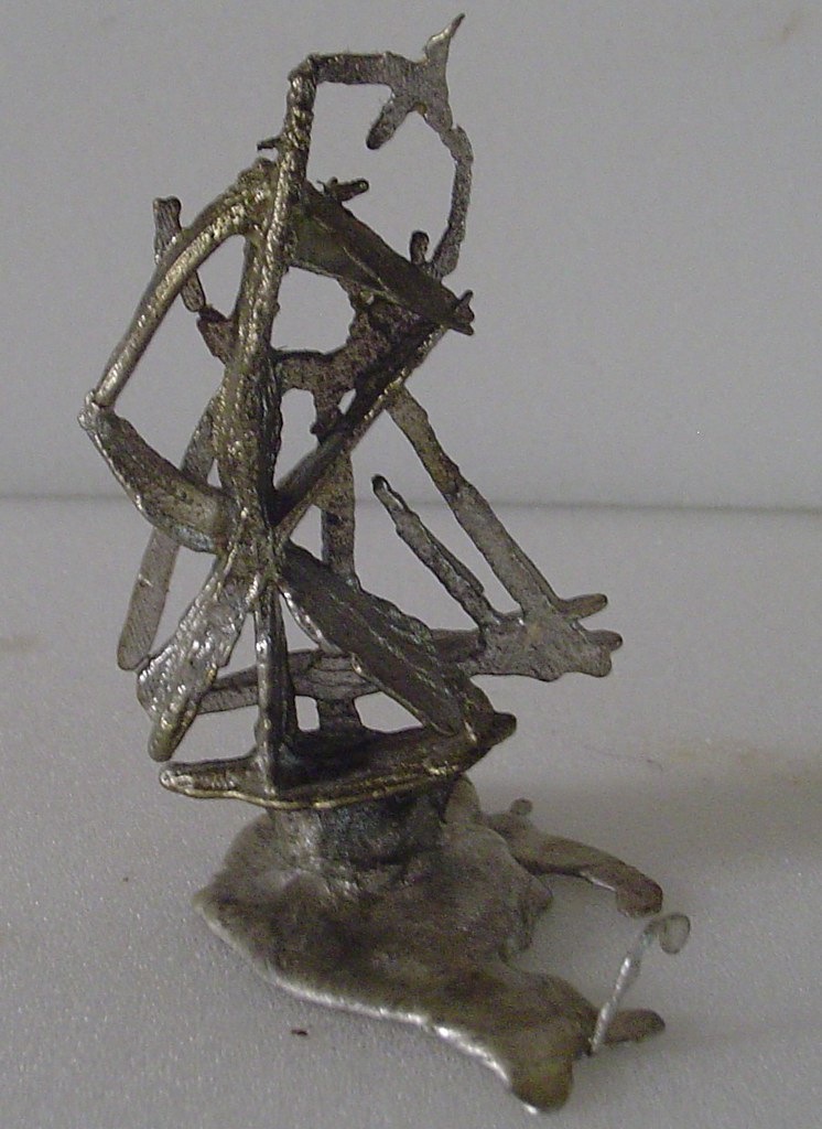 silver sculpture Michael Kolar art center in Sheboygan Wis… Flickr