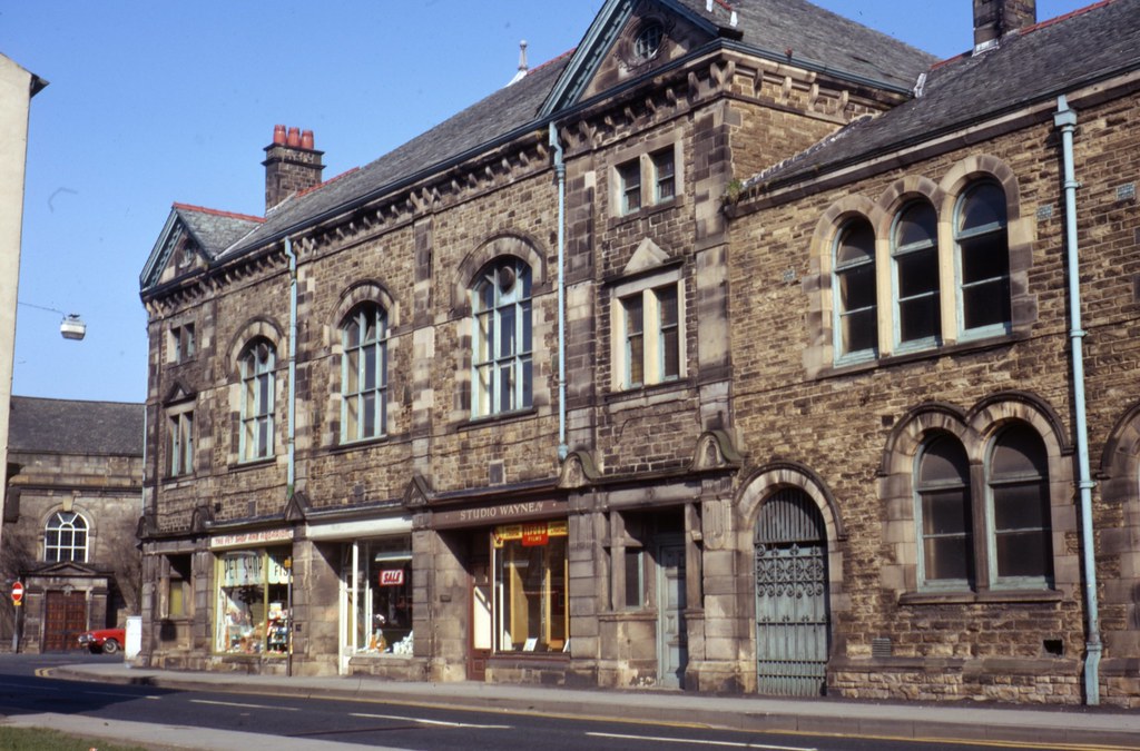 Cromwell Hall, First cinema in Lancaster 5/73 Graham Hibbert Flickr