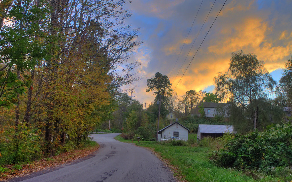 Freedom Sunset; Freedom, Maine I haven't shot HDR for a wh… Flickr