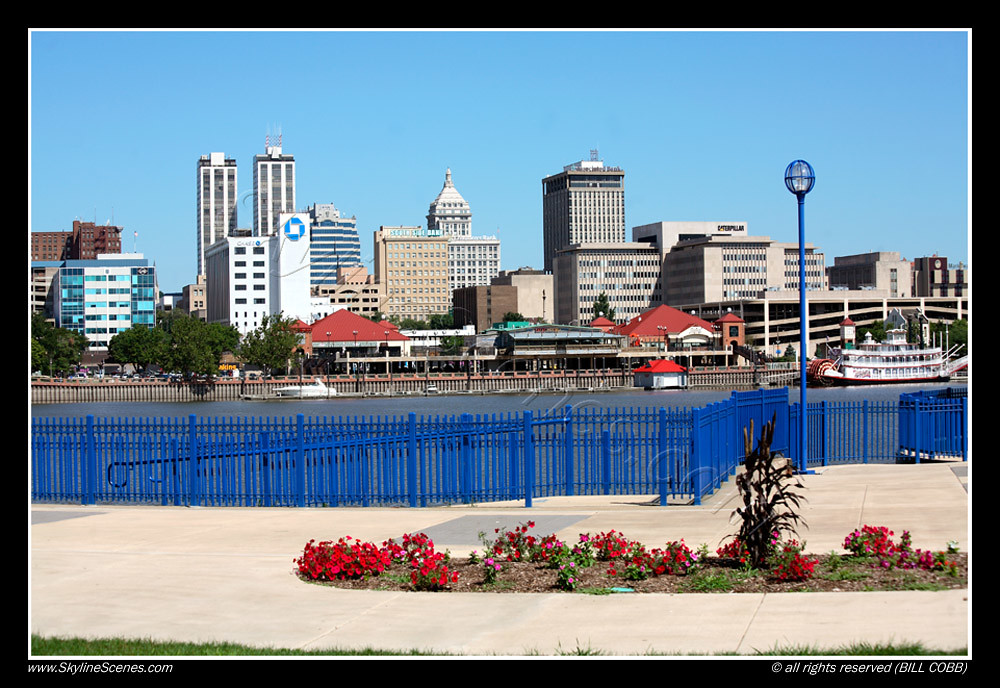 Peoria, Illinois Skyline Peoria, Illinois Skyline from Eas… Flickr