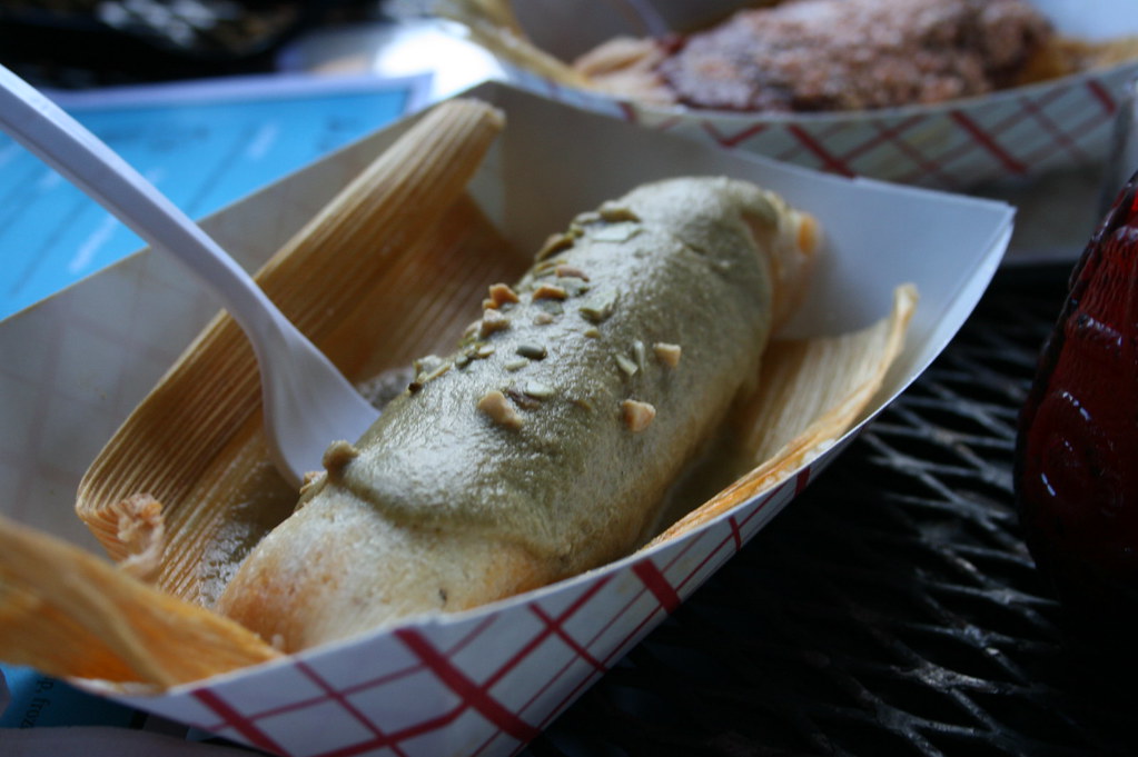 Chicken Tamale from The Tamale Spaceship For more info, vi… Flickr