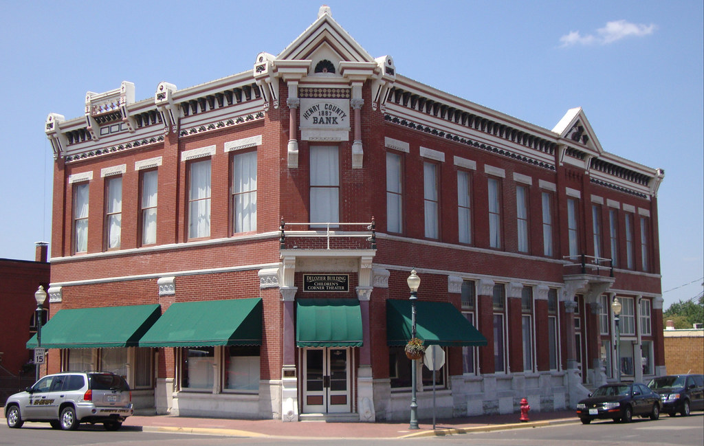 Old Henry County Bank (Clinton, Missouri) Built in 1887, t… Flickr