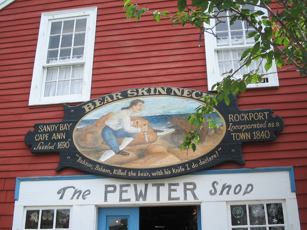 610 Rockport, MA 029 Hand painted sign with historical in… Flickr