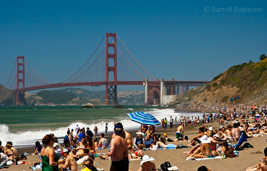 Baker Beach Not a typical beach scene for Northern Califor… Flickr