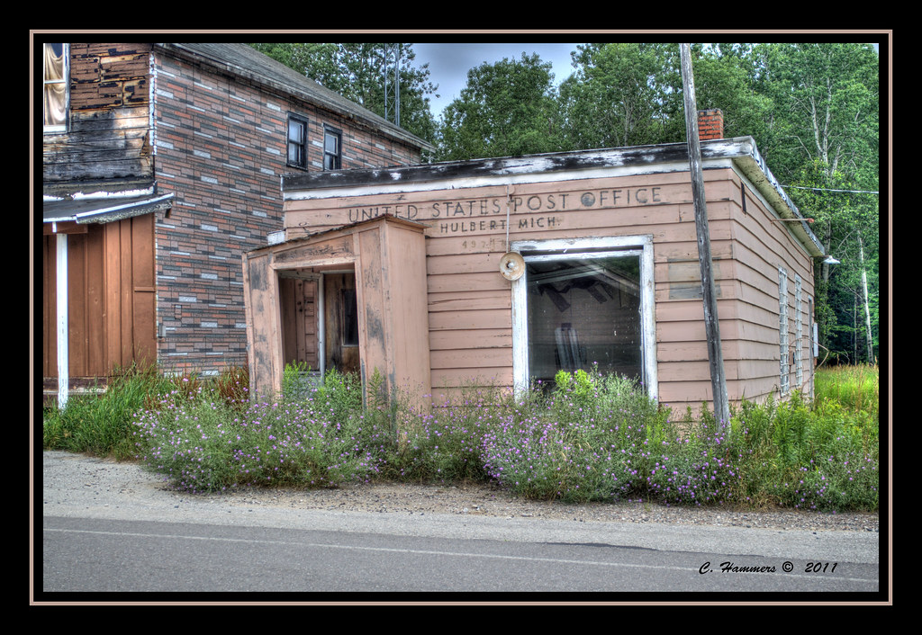Hulbert Post Offfice A sleepy little town in Northern Mich… Cindy