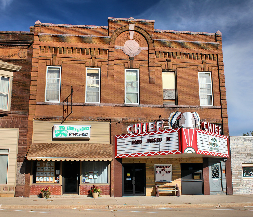 Chief Theater (Masonic Lodge) Britt, IA Formerly known a… Flickr